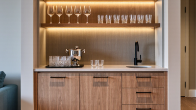 How to Style a Modern Home Bar Area?