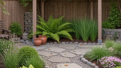How to Mix Real and Artificial Plants in a Garden?
