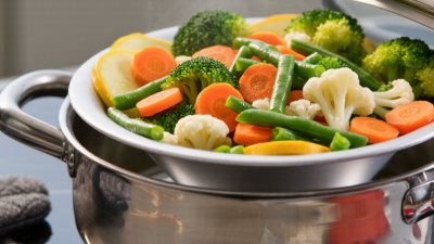 How to Steam Vegetables Without a Basket in a Stainless Pot?