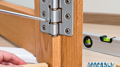 How to Adjust Wooden Door Hinges to Stop Sagging?