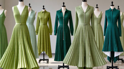 10 Best Green Pleated Dresses for Global Buyers