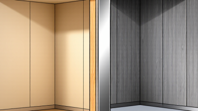 How to Transition Wall Panels Between Rooms?