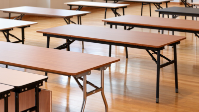 7 Best Wooden Folding Tables for Commercial Use?