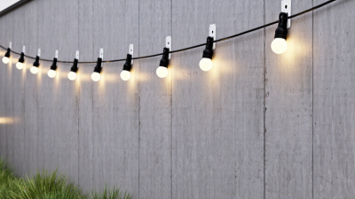 China Top String Lights Hang On Concrete No Drilling?
