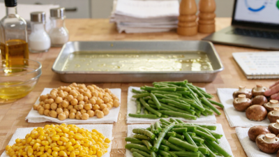 ¿Cómo escurrir y secar verduras enlatadas para asar en 2026?