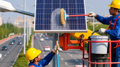 7 Best Ways to Clean Solar Panels on High Street Lights?