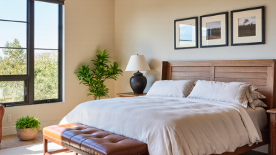 7 mejores ideas para combinar cuero y madera en dormitorio