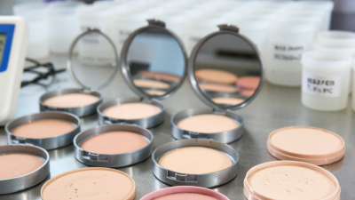 China Top humedad y eficiencia al prensar polvo cosmético?