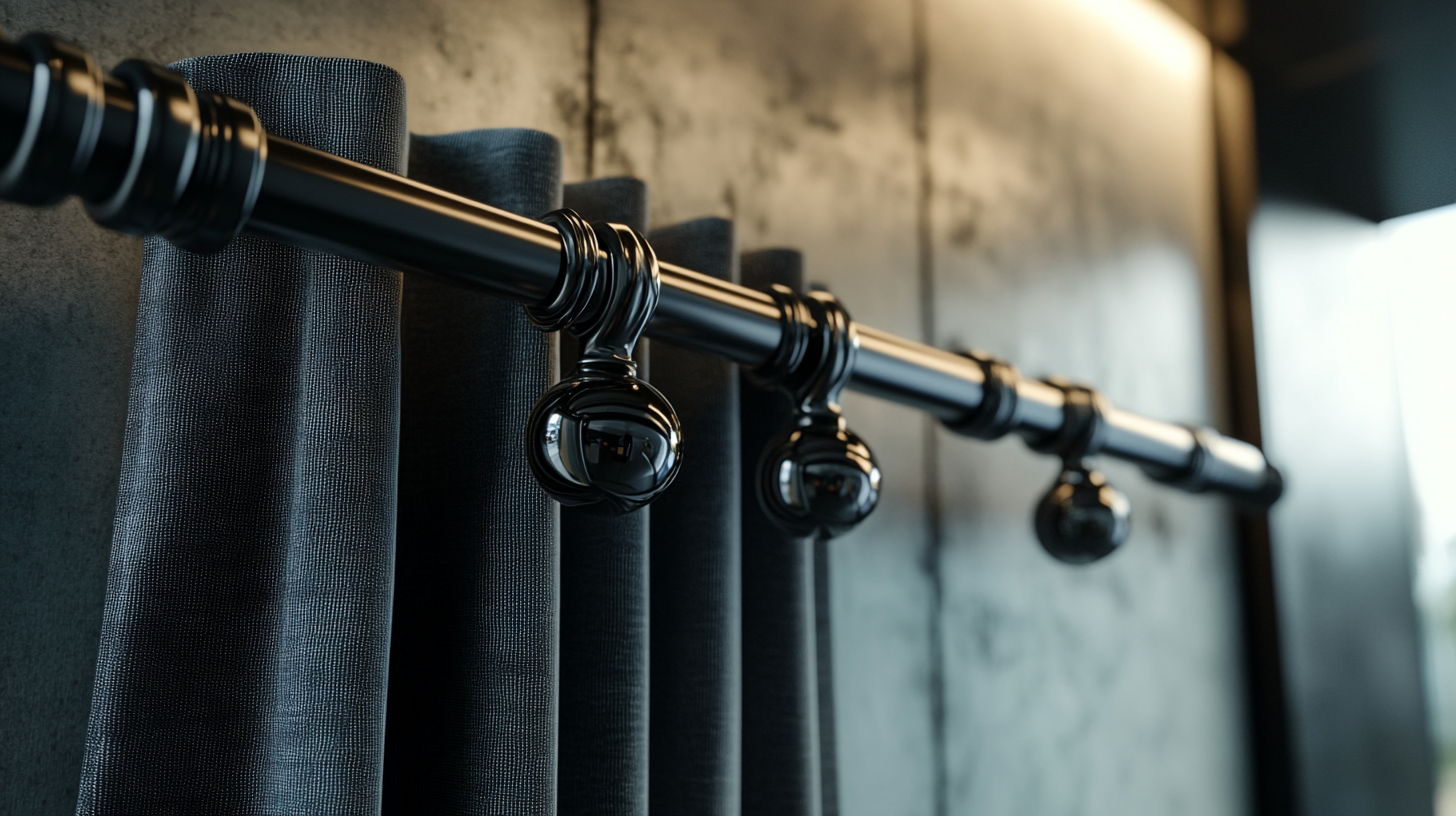 The Evolution of Heavy Curtain Rods in Home Decor