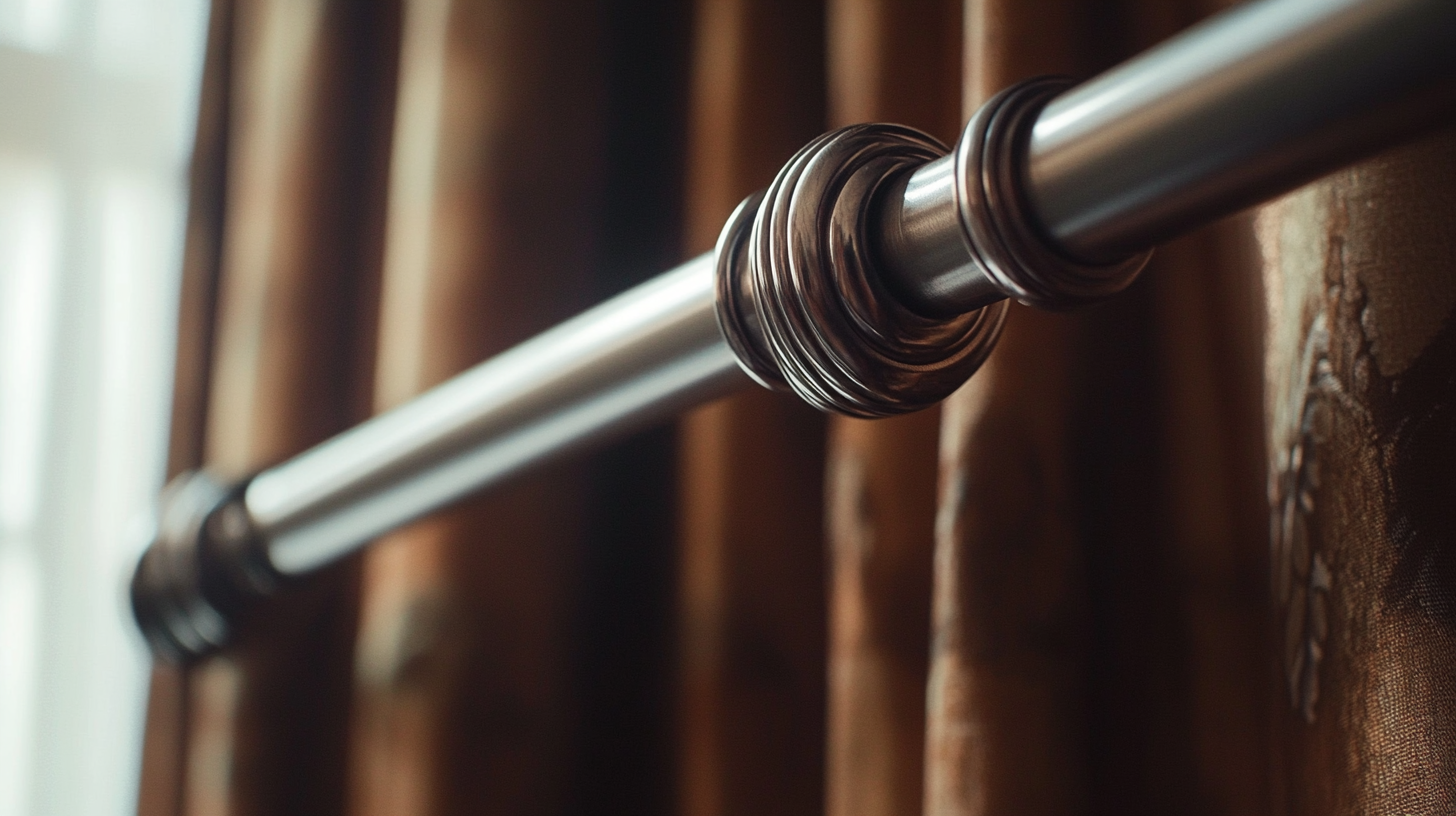 The Evolution of Heavy Curtain Rods in Home Decor