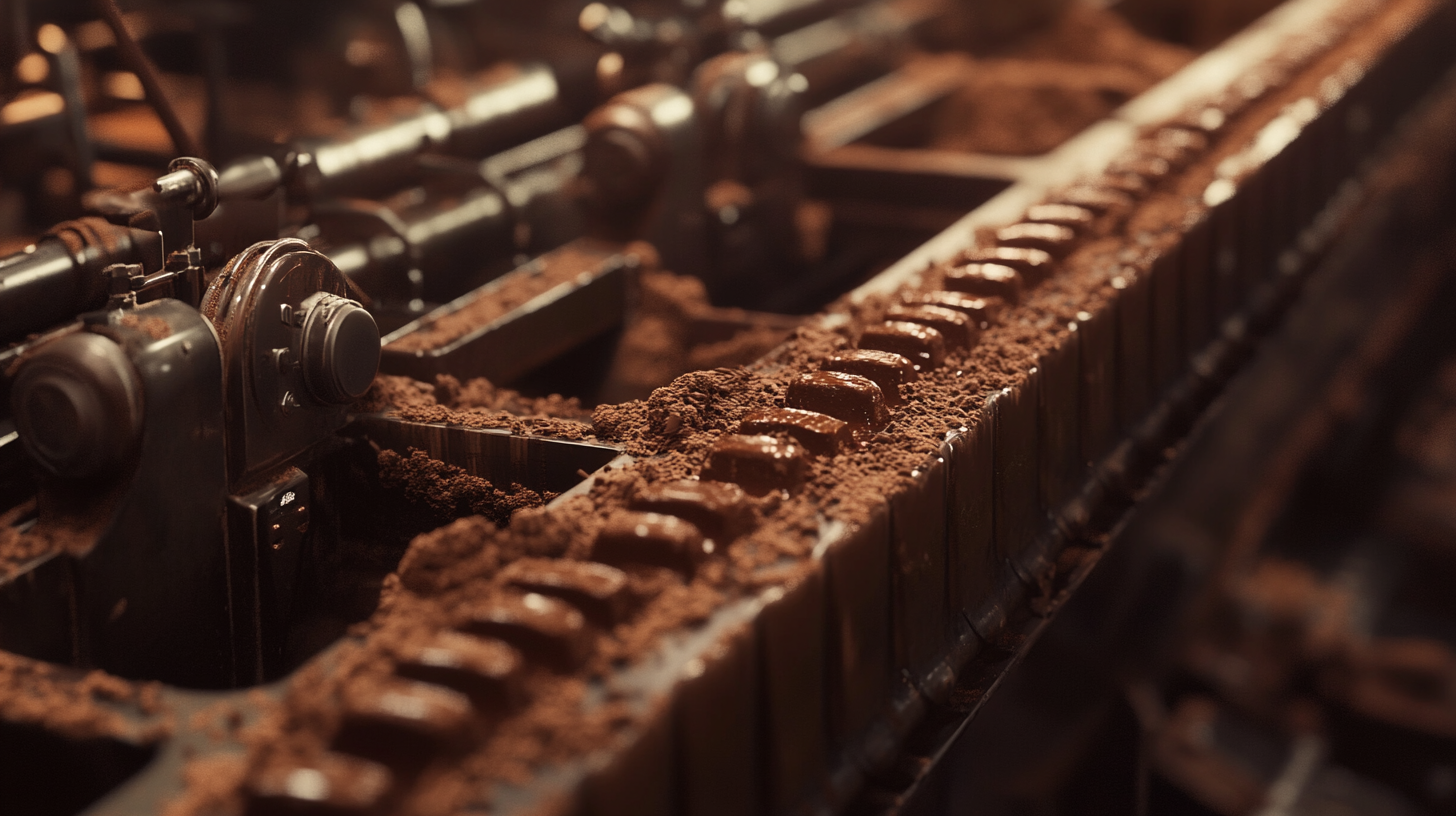 The Evolution of Machinery for Chocolate Production in a Competitive Market