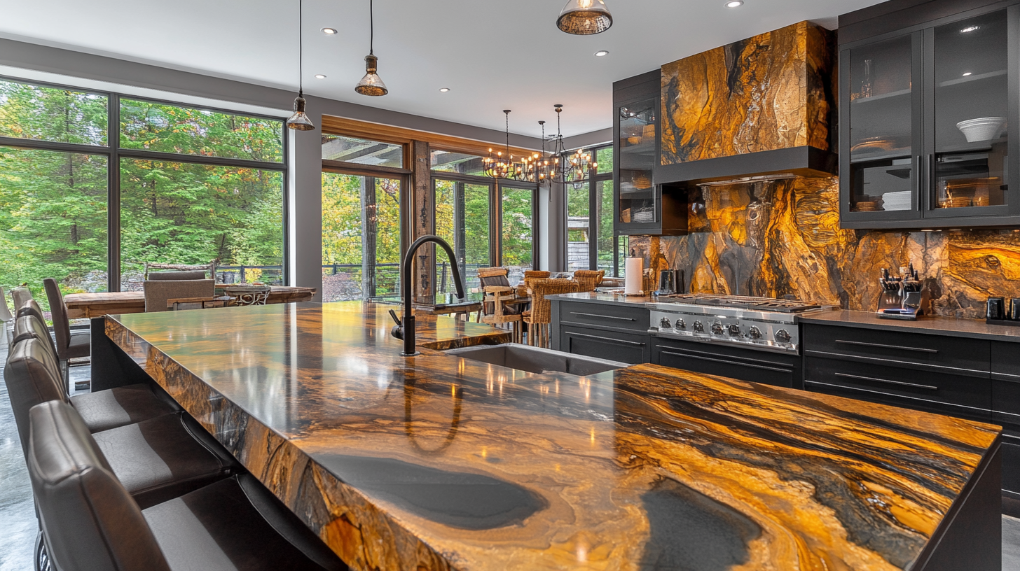 Exploring the Unique Attributes and Applications of Various Stone Countertop Options