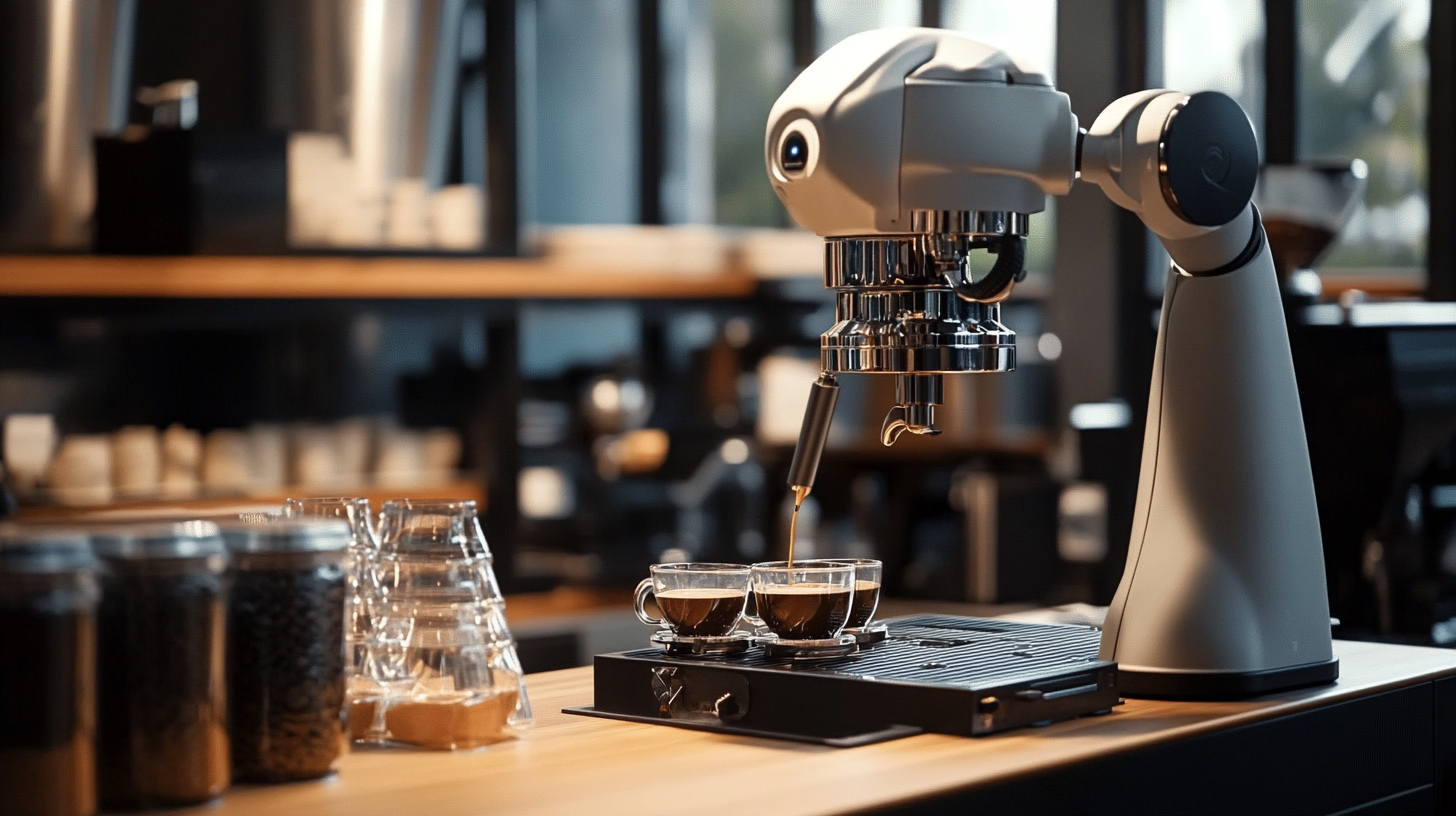 Mastering the Future of Coffee Brewing with Robot Arm Technology