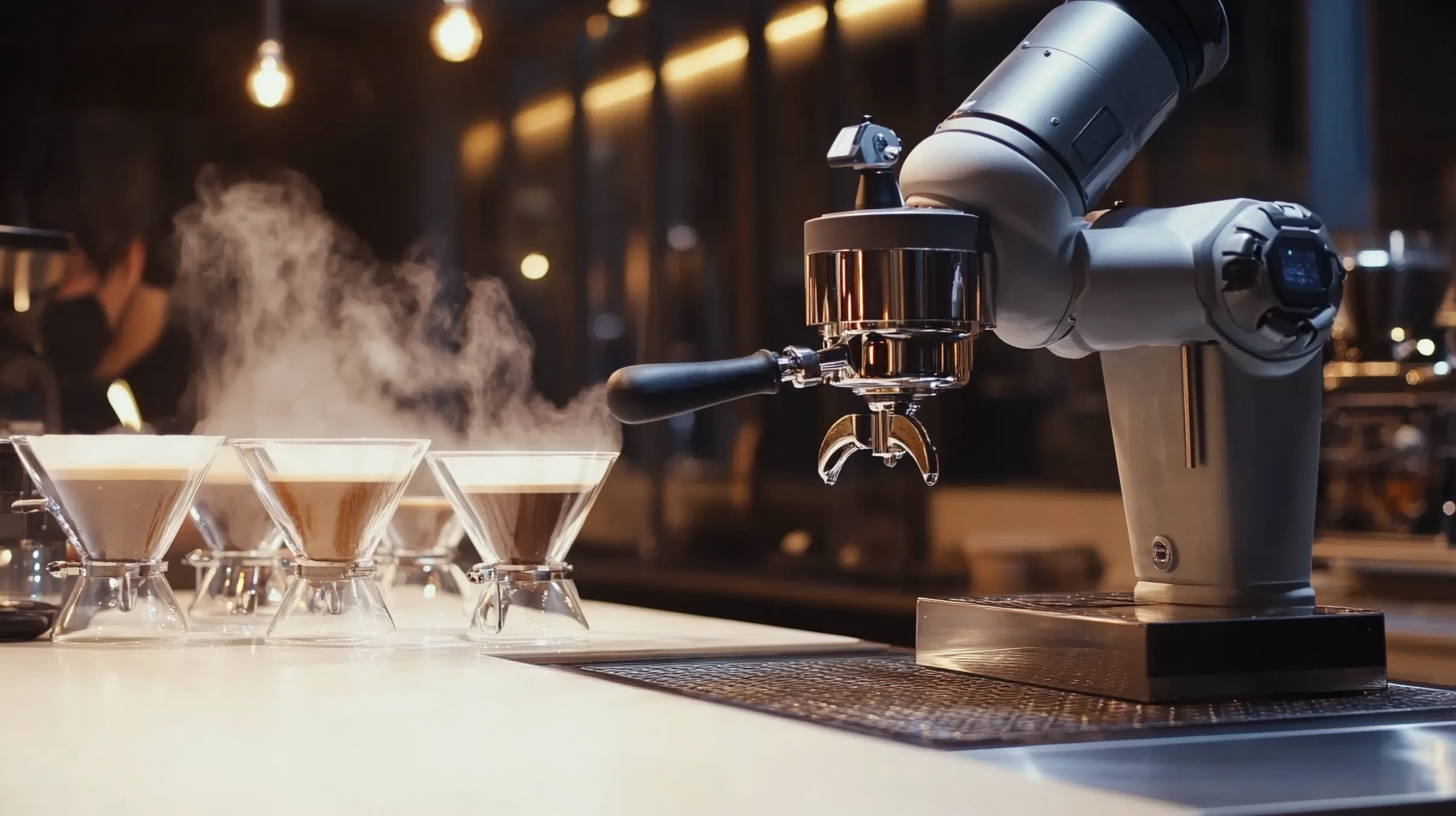 Mastering the Future of Coffee Brewing with Robot Arm Technology