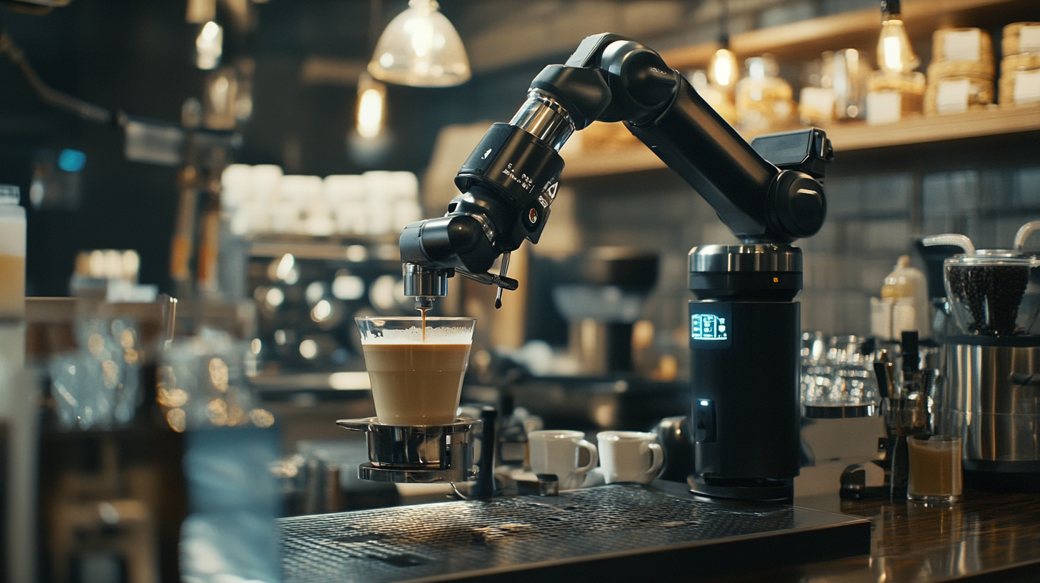 Mastering the Future of Coffee Brewing with Robot Arm Technology