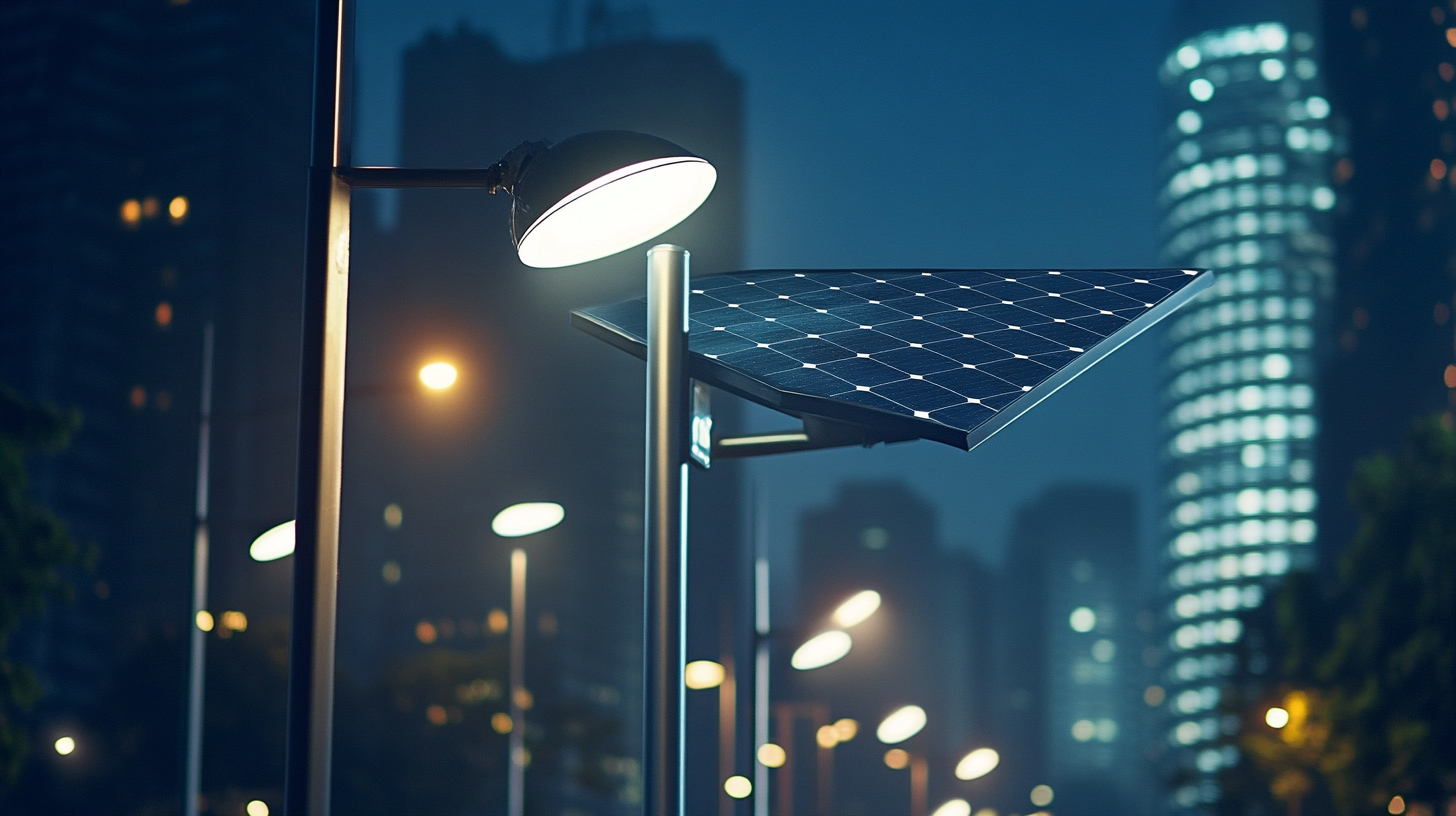 The Rise of Solar Powered Lights in Sustainable Urban Development