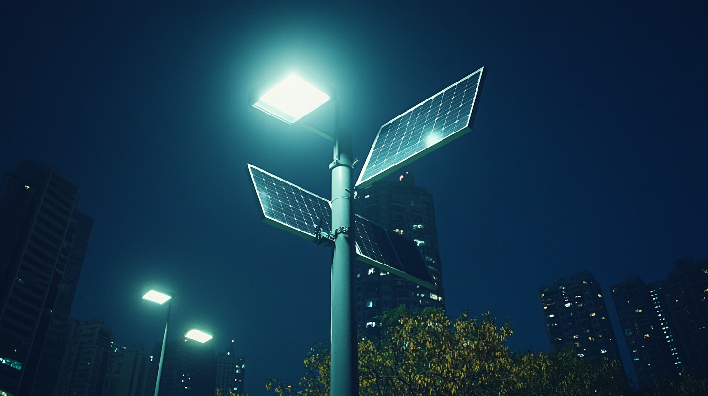 The Rise of Solar Powered Lights in Sustainable Urban Development