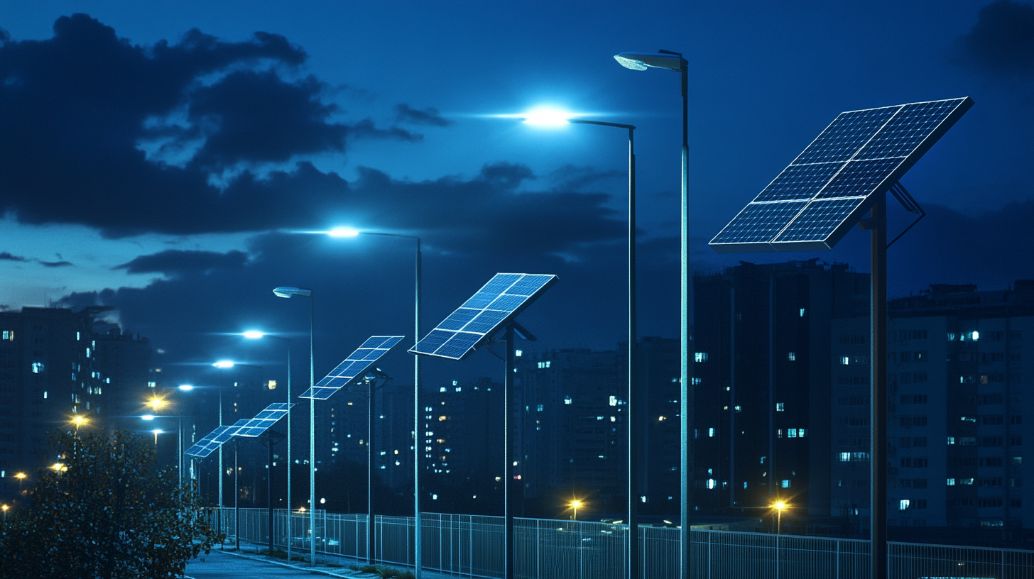 The Rise of Solar Powered Lights in Sustainable Urban Development
