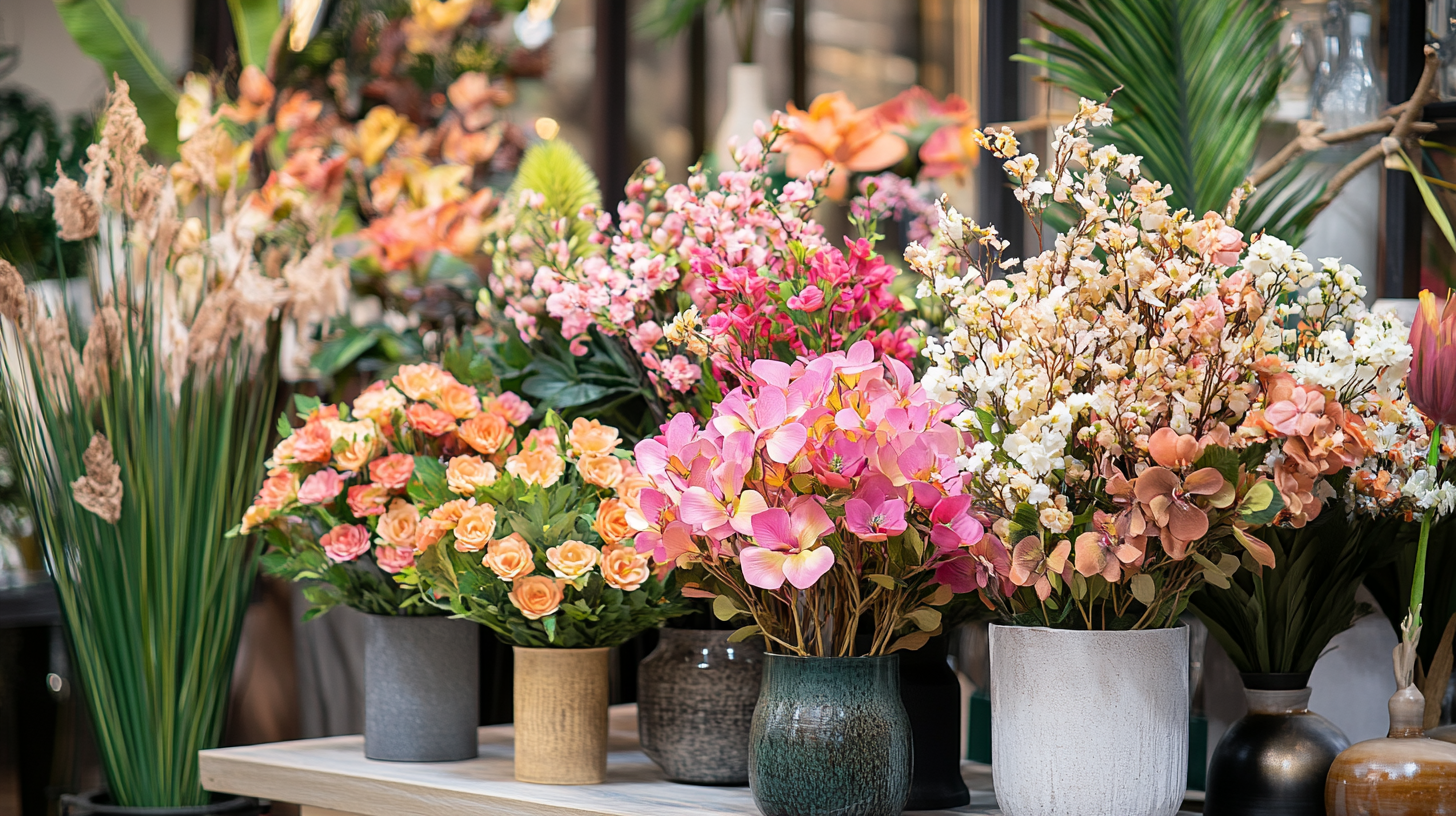 How to Choose the Best Fake Flowers in Bulk for Your Business Needs