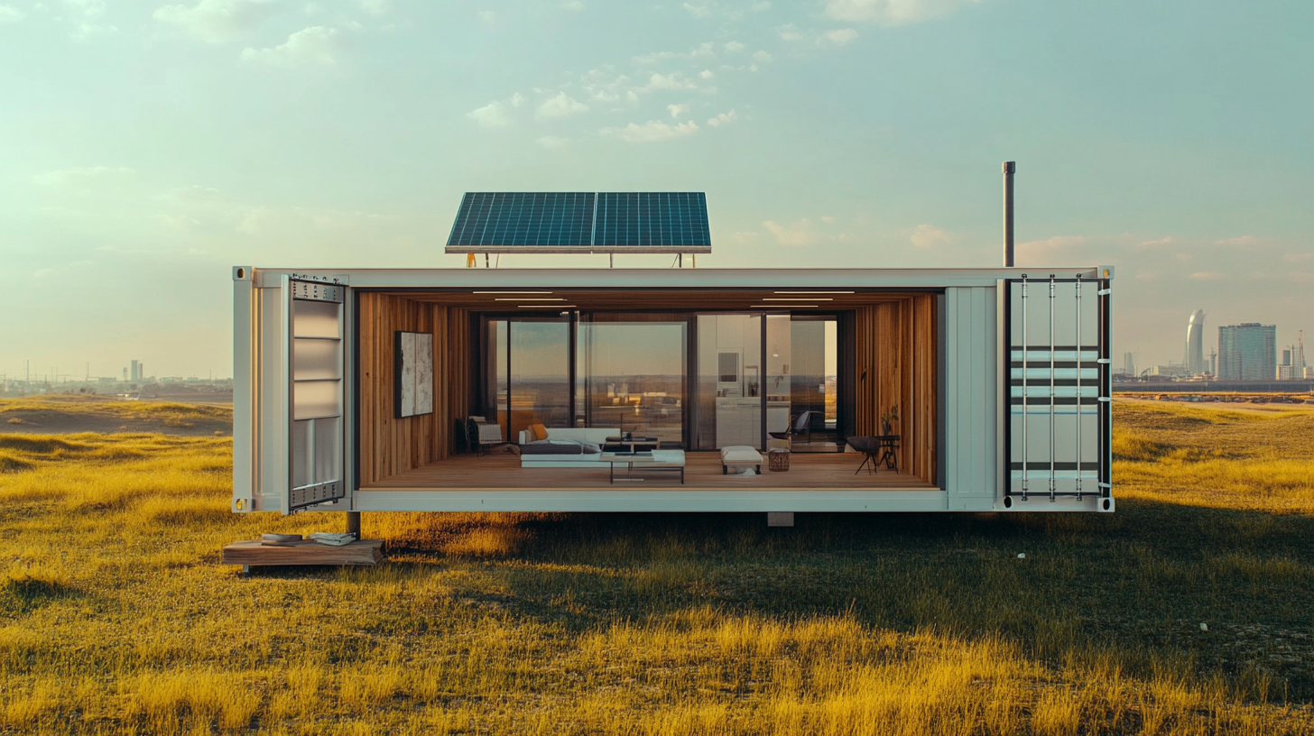 Innovative Solutions with Modular Shipping Container Homes for Sustainable Living