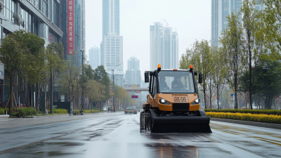 The Evolution of Electric Sweepers in Smart Cities