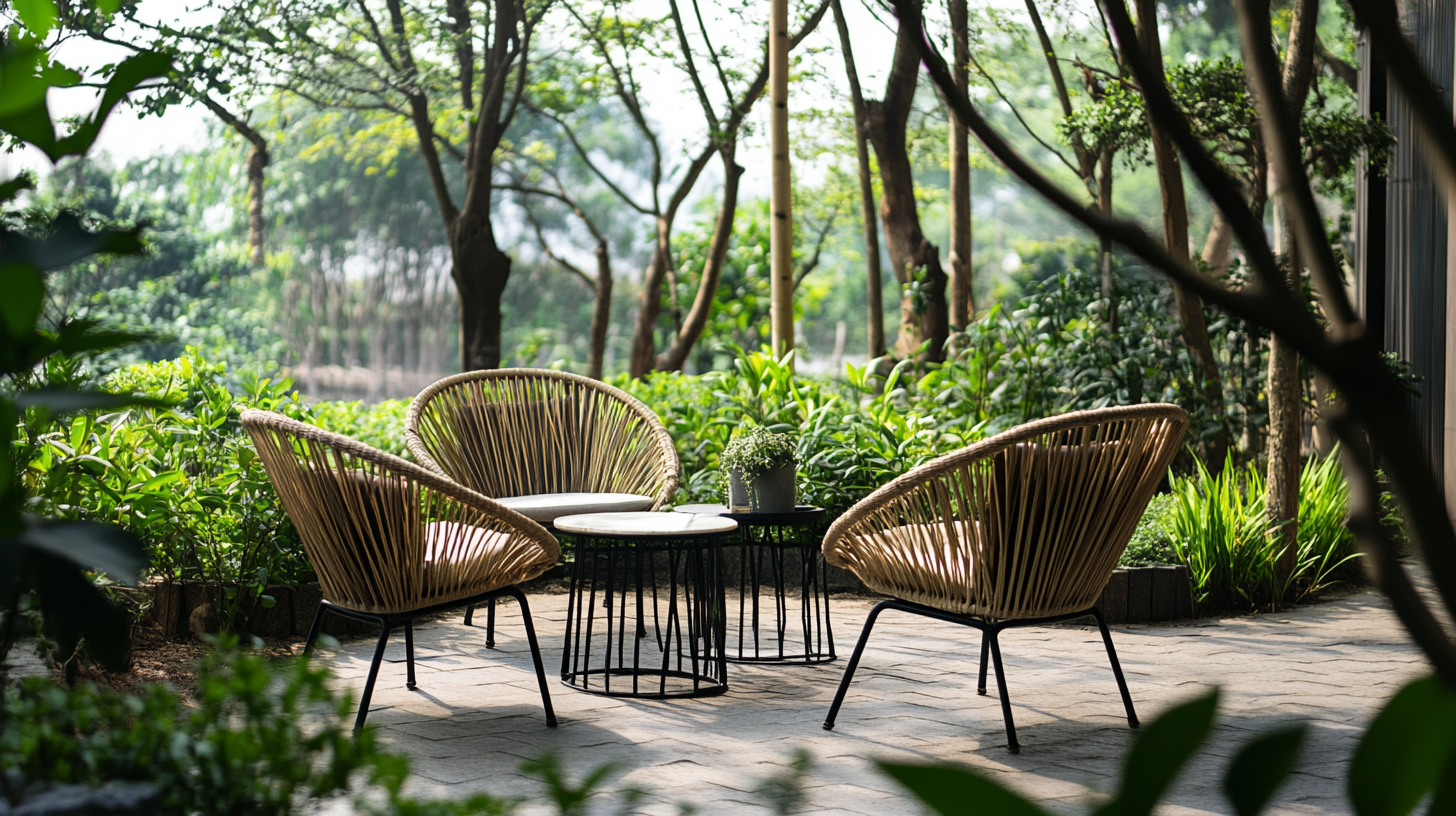 Innovative Uses of Garden Chairs in Outdoor Design and How to Enhance Your Space