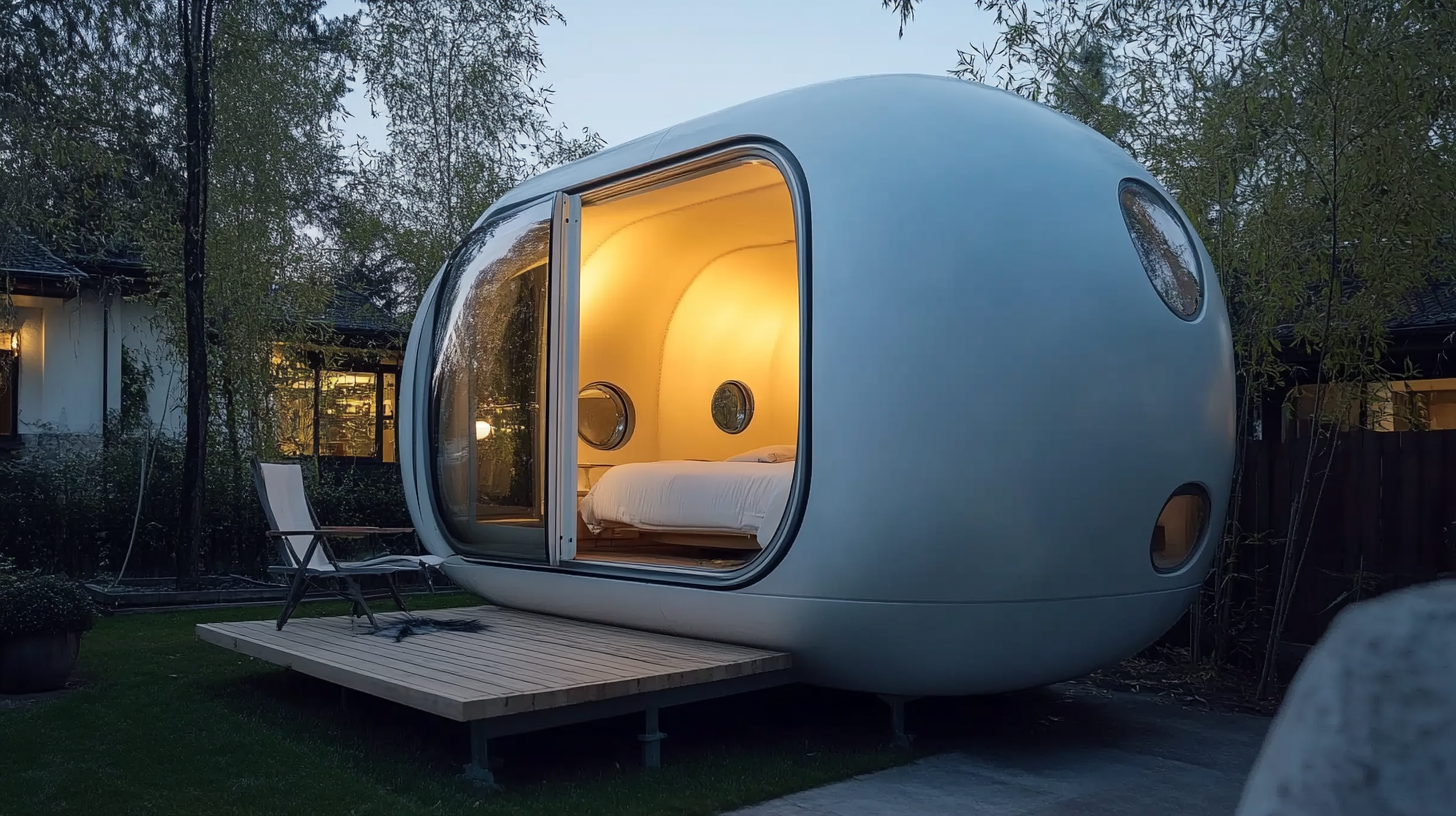 Emerging Innovations in Prefab Capsule Houses: Advantages Leading to Sustainable Living by 2025