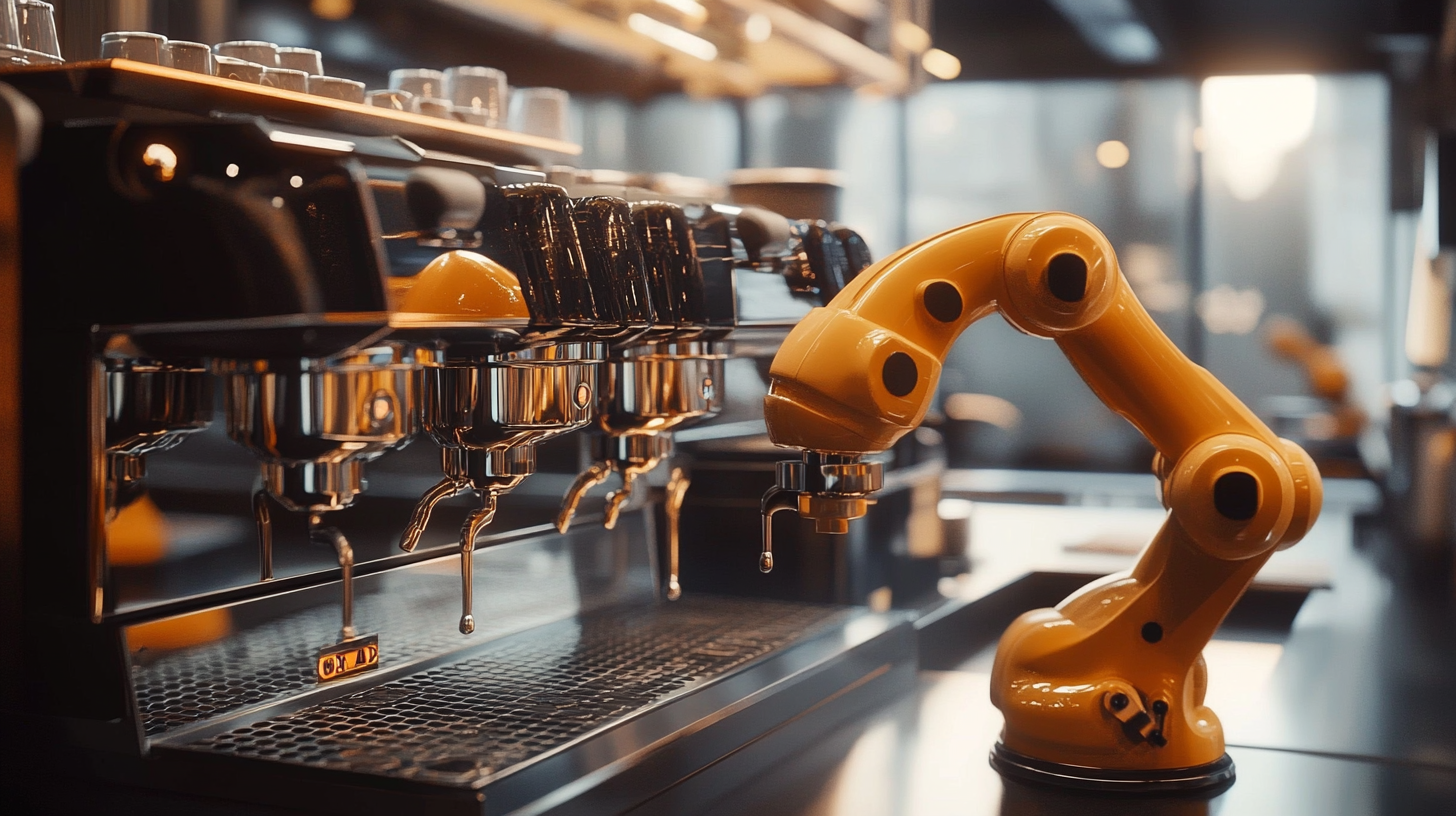 Revolutionizing Cafes with the Innovative Crown Coffee Robot