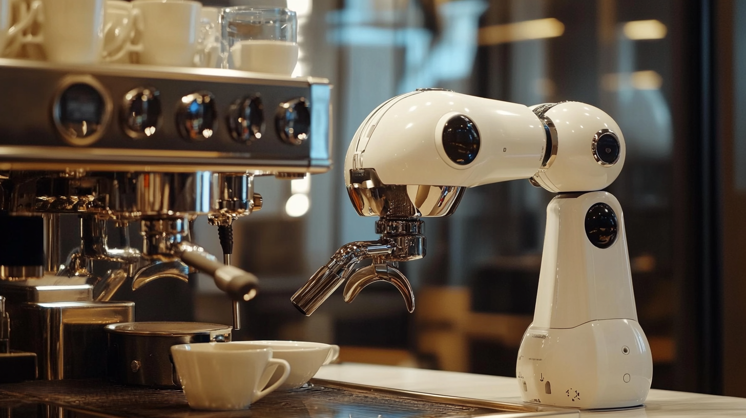 Revolutionizing Cafes with the Innovative Crown Coffee Robot