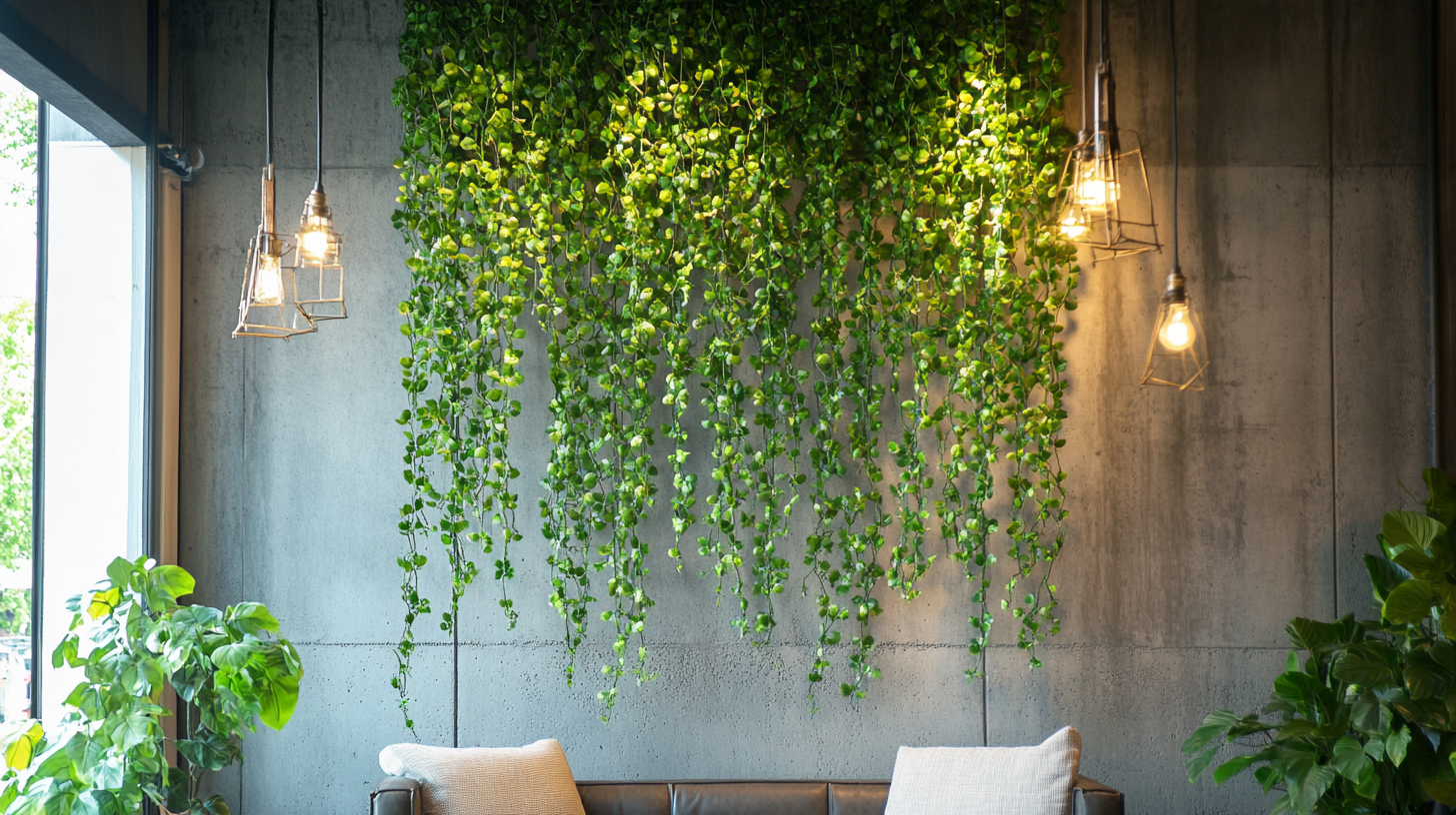 How to Enhance Your Space with Fake Vines Spotlight Innovation and Design Trends