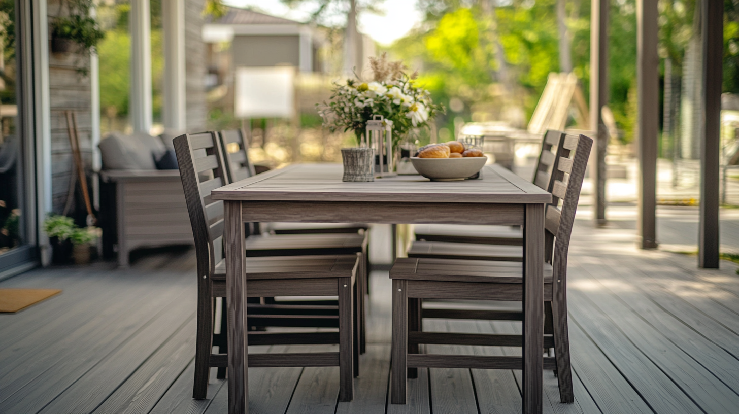 How to Identify Quality Suppliers for Your Polywood Dining Set Based on Industry Trends