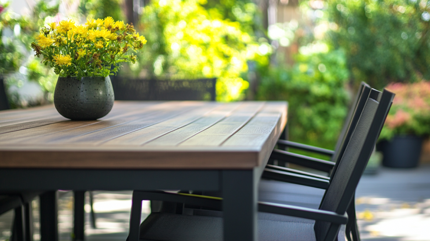 How to Identify Quality Suppliers for Your Polywood Dining Set Based on Industry Trends