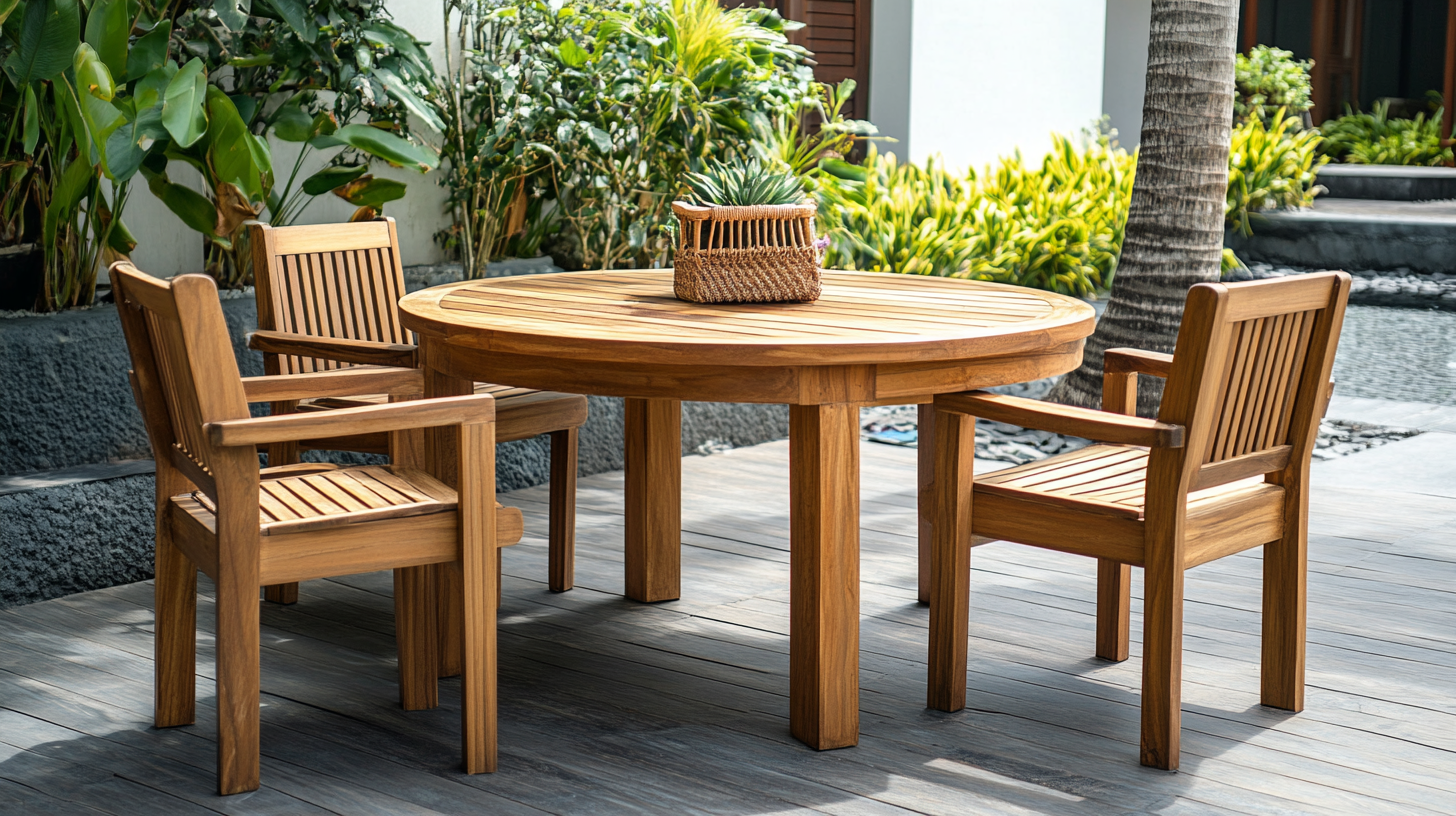 The Definitive Handbook to Choosing Teak Outdoor Furniture for Your Garden Space