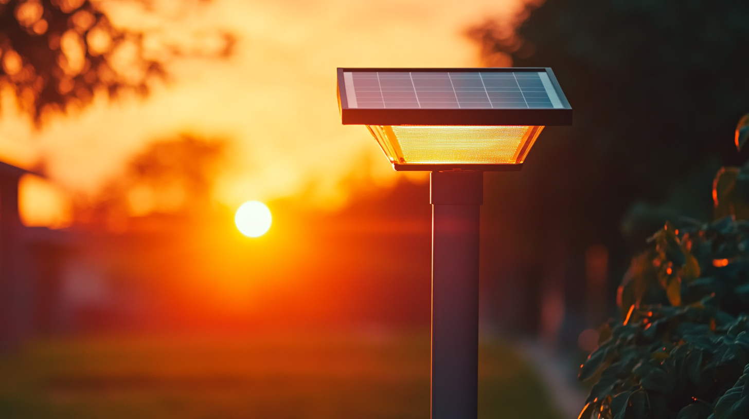 Exploring the Rise of Outdoor Solar Lamps and Their Impact on Energy Savings