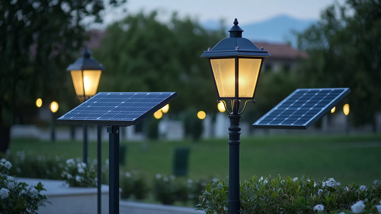Exploring the Rise of Outdoor Solar Lamps and Their Impact on Energy Savings