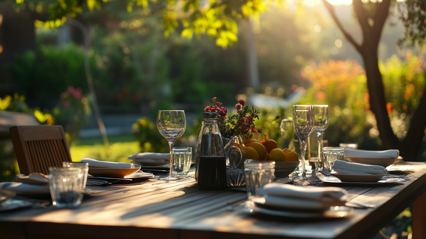 2025 Trends in Outdoor Living: How to Choose the Perfect Outdoor Dining Set for Your Space