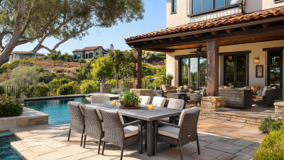 2025 Trends in Outdoor Living: How to Choose the Perfect Outdoor Dining Set for Your Space