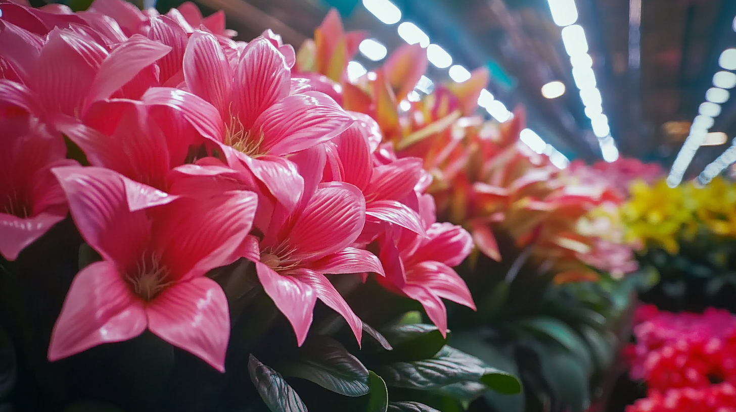 Exploring the Growth of Fake Flowers in Bulk at the 137th Canton Fair 2025