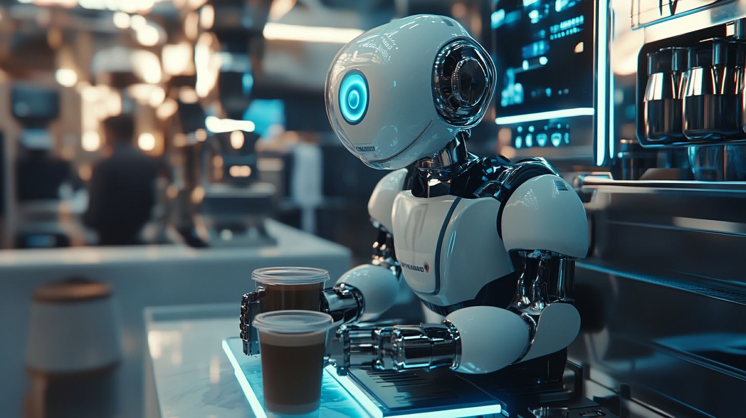 Explore the Future of Beverage Service with Innovative Robot Serving Coffee at Canton Fair 2025