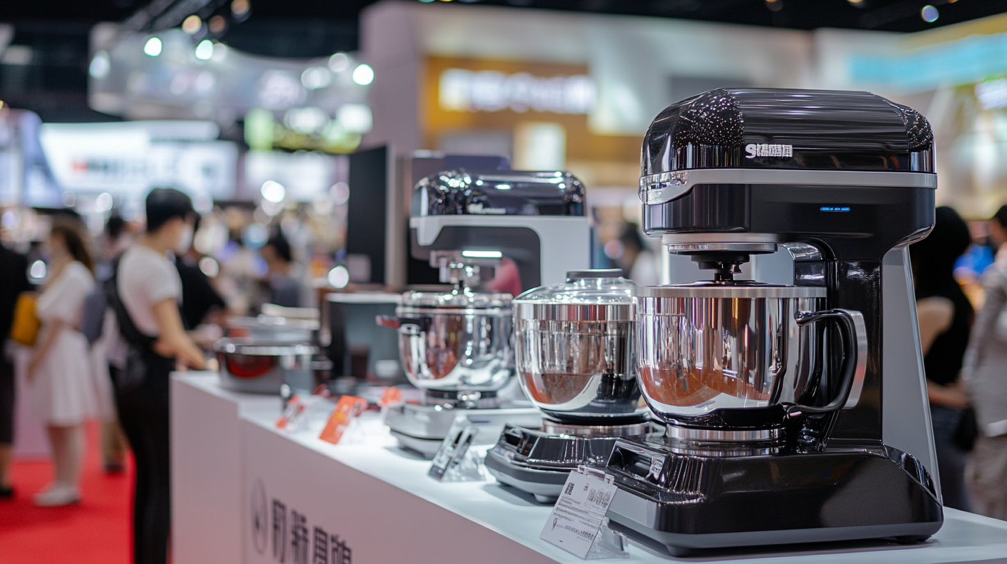 Blender Mixer Machine Showcase at the Record Breaking 2025 Canton Fair in Guangzhou