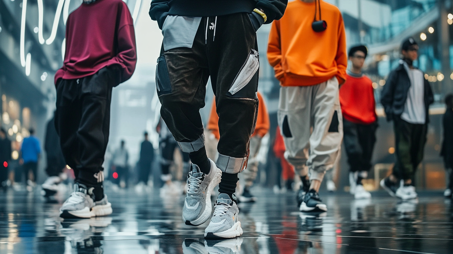 Elevating Style at the 2025 Canton Fair with Mens Velour Joggers Custom Fashion Trends