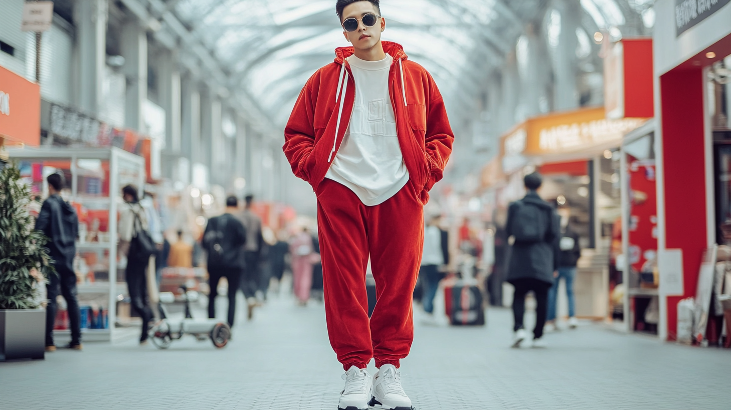 Elevating Style at the 2025 Canton Fair with Mens Velour Joggers Custom Fashion Trends