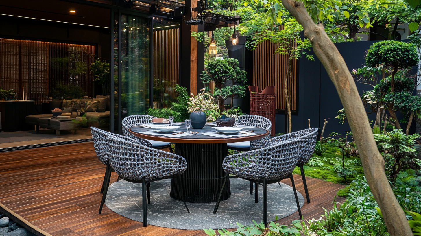 Exploring the Success of Garden Table and Chairs at the 137th Canton Fair: A New Era for Outdoor Living