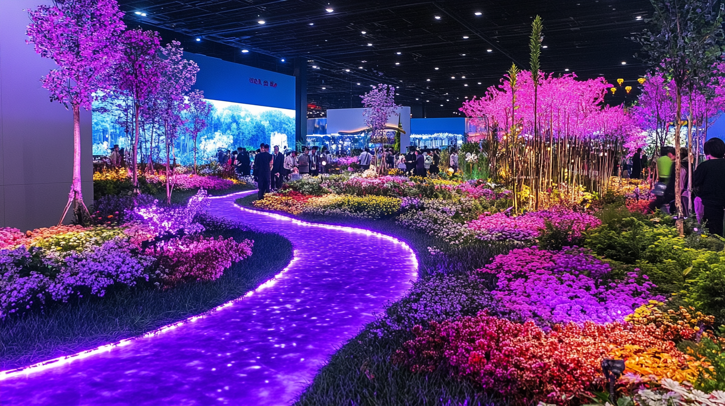 LED Landscape Lighting Shines as Global Buyers Flock to the 137th Canton Fair in Guangzhou