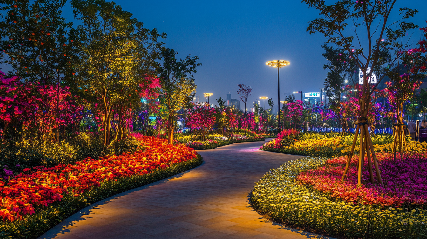 LED Landscape Lighting Shines as Global Buyers Flock to the 137th Canton Fair in Guangzhou