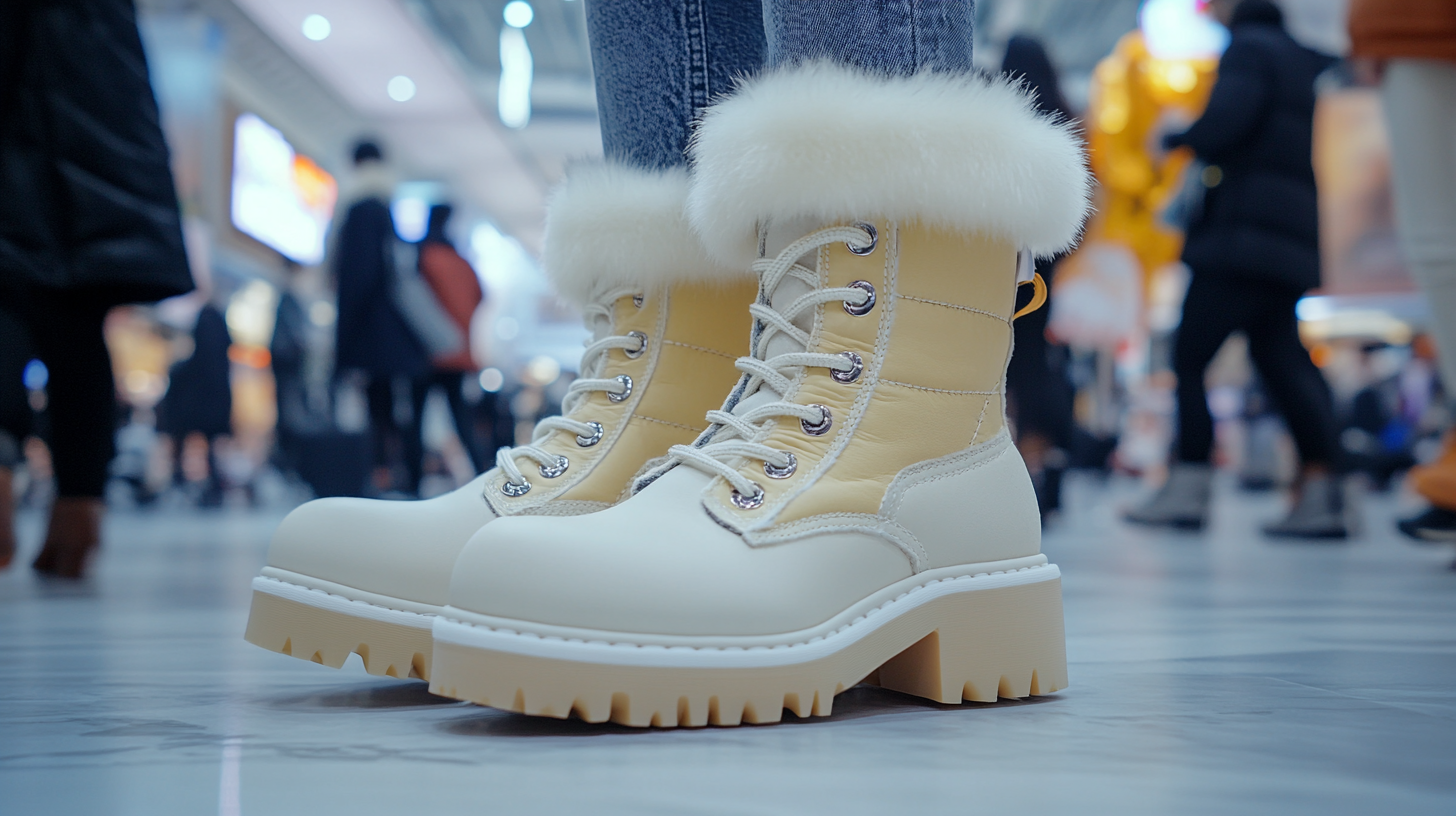 Ladies Fur Boots Shine at 2025 China Import and Export Fair with Record Global Attendance