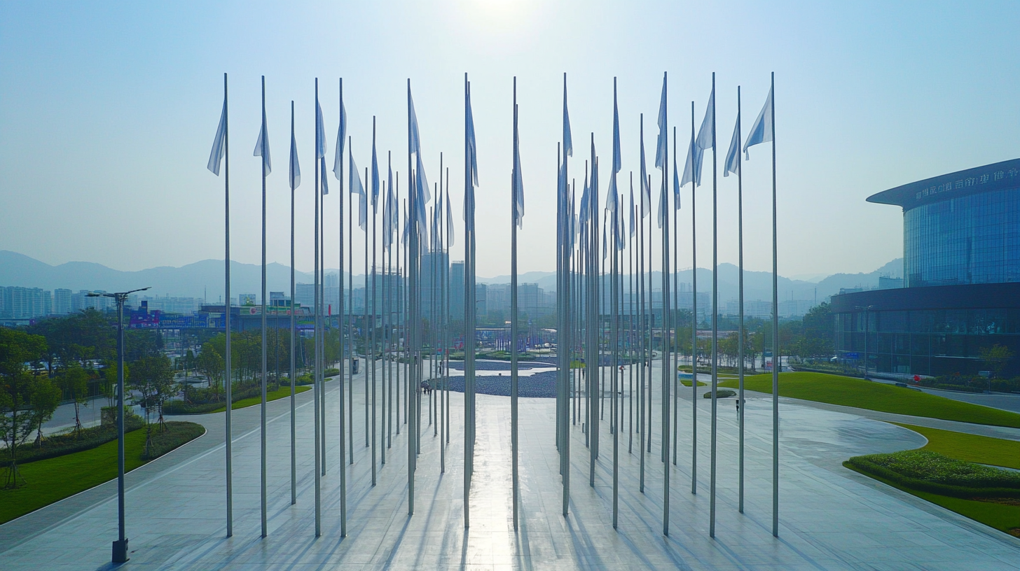 Exploring Opportunities in Stainless Steel Flagpoles at the Record Breaking Canton Fair of 2025
