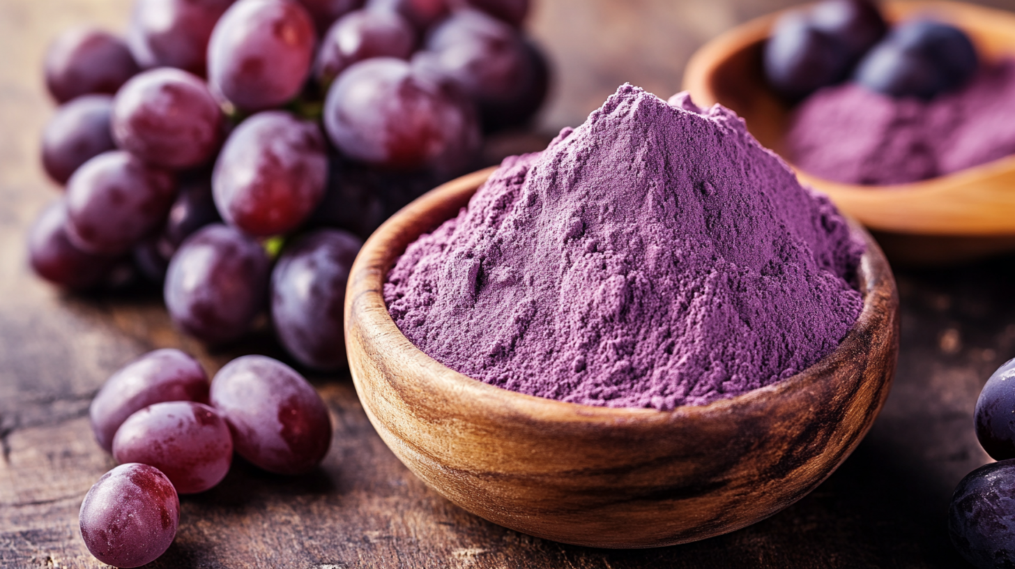 Grape Seed Powder Surges in Demand Amidst US China Tariff Challenges
