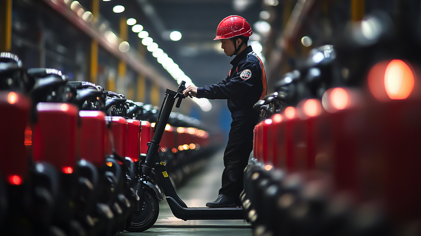 Rising Above Tariffs How China's Electric Scooter Battery Industry Thrives Amidst Trade Tensions