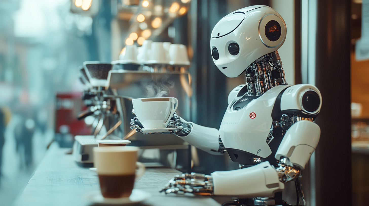 China's Robotic Coffee Barista Surges Amidst US China Tariff Standoff with Growth Data Insights